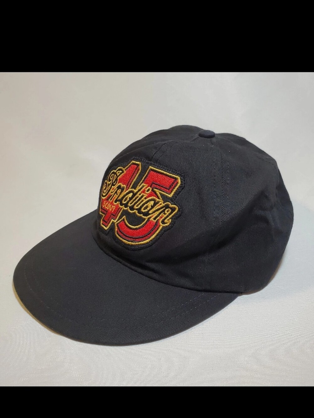 VTG 90s Indian Motorcycles Scout 45 Hat Made in Canada Flying Merkel Strapback